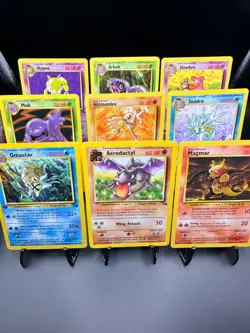 Pokemon Fossil - 1st Editions Included! - LP/MP - #16 and Up - Image 1
