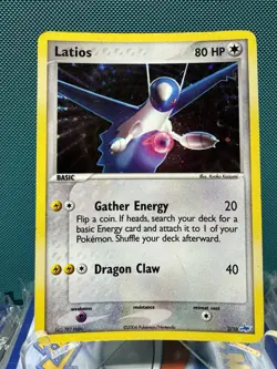 Latios 2/10 Holo EX Trainer Kit 1: Latias & Latios Pokemon Card MP - Image 1