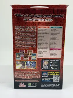 Yugioh: Egyptian God Deck: Slifer the Sky Dragon - SEALED BOX (English Edition) - Image 4