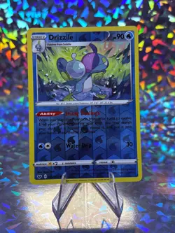 DRIZZILE 056/202 UNCOMMON SWORD & SHIELD POKEMON LP REVERSE HOLO - Image 1