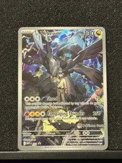 N’s Zekrom 031 Pokemon Center Exclusive Stamped Ascended Heroes ETB Promo MEP - Image 1