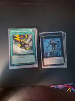 Yugioh Two Star XYZ Deck (43 Cards) | Monster Effect Focus | Comes With Sleeves - Image 1