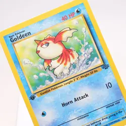 Pokemon TCG - Goldeen 53/64 Jungle Common 1st Edition WOTC - EXC/NM - Image 1
