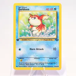 Pokemon TCG - Goldeen 53/64 Jungle Common 1st Edition WOTC - EXC/NM - Image 2