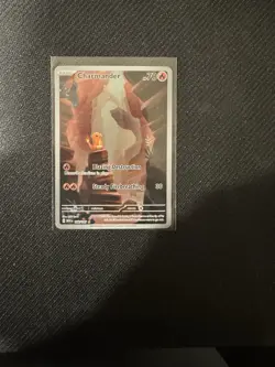 Pokemon Charmander 168/165 Sv: Scarlet & Violet 151 Illustration Rare - Image 1