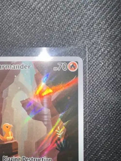 Pokemon Charmander 168/165 Sv: Scarlet & Violet 151 Illustration Rare - Image 3