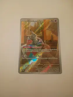 Mimikyu #075 Black Star Promo Paldean Fates Pokemon 2024 NM - Image 1