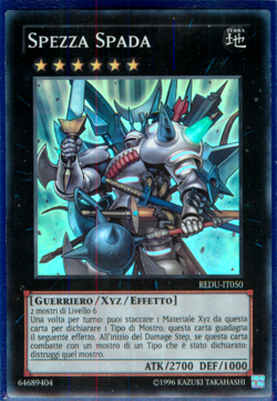 SPEZZA SPADA • (Sword Breaker) • Super R • REDU IT050 • Unl • Yugioh! ANDYCARDS - Image 1