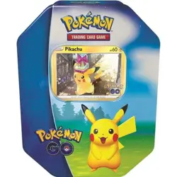Pokemon TCG: Pokemon TCG: Pokemon GO Tin Pikachu (1 Supplied) UK STOCK FAST P&P - Image 1