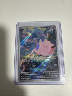 2026 Pokemon Perfect Order, Full Art Illustration Rare Clefairy #094/088. - Image 1