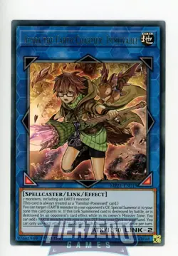 Yugioh Aussa the Earth Charmer, Immovable MP21-EN019 Ultra Rare 1st Edition - Image 1