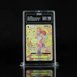 TAG 10 MINT JAPANESE ONE PIECE 2024 NAMI OP08-106 SPECIAL ALT ART - Image 1