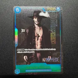 Dracule Mihawk P-052 - One Piece TCG Live Action Premium English Card Foil - Image 1