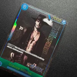 Dracule Mihawk P-052 - One Piece TCG Live Action Premium English Card Foil - Image 2