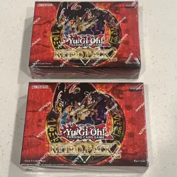 Yugioh! 2x Retro Pack 2 Unlimited Sealed Boxes - Image 1