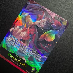 Monkey.D.Luffy OP05-060 - One Piece TCG English Card Game Holo Lightly Played - Image 2