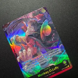 Monkey.D.Luffy OP05-060 - One Piece TCG English Card Game Holo Lightly Played - Image 4