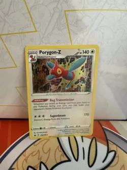 HOLO Porygon-Z 118/198 NM - Chilling Reign Pokemon Card - Tomokazu Komiya Art - Image 1