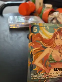 One Piece Card Game Nami Winner P-112 Heroines Battle Promo ENGLISH - Image 2