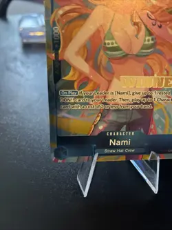 One Piece Card Game Nami Winner P-112 Heroines Battle Promo ENGLISH - Image 4