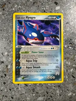 Pokemon TCG Cards Team Aqua's Kyogre 3/95 Team Magma vs Aqua Non-Holo Rare - Image 1