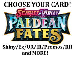 2024 Pokemon Paldean Fates - Choose Your Card! - NM/MINT! - Ships FAST! - Image 1
