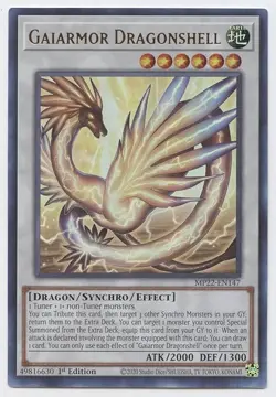 Yugioh! - Gaiarmor Dragonshell - MP22-EN147 - Ultra Rare - 1st Ed - NM/M - Image 1