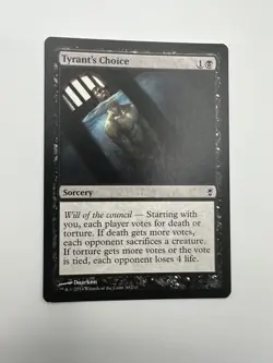 Tyrant's Choice Conspiracy MTG Magic NM - Image 1