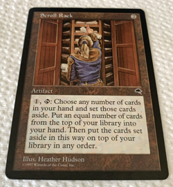 Scroll Rack MTG Tempest Regular MP 1997 - Image 2
