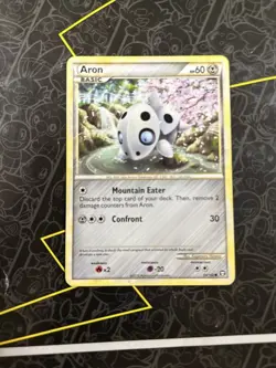 Aron Triumphant 56/102 Pokemon TCG Regular Common - Image 1
