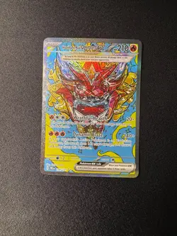 Pokemon Prismatic Evolutions Hearthflame Mask Ogerpon ex 148/131 SIR NM - Image 1