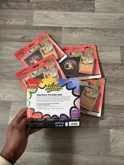 Pokemon Mega Evolution Ascended Heroes Tech Sticker Collection Sealed x5 - Image 2