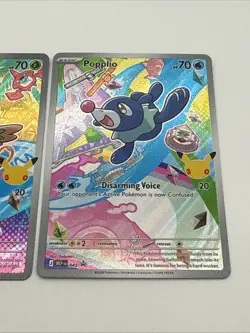 Rowlet, Litten & Popplio First Partner Illustration Collection Promo Set Pokemon - Image 4