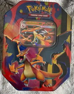 Pokemon TCG Mega Charizard Y EX Tin - BRAND NEW/SEALED - Image 1