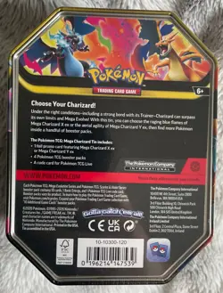 Pokemon TCG Mega Charizard Y EX Tin - BRAND NEW/SEALED - Image 2