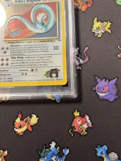 Pokemon Erika’s Dragonair 4/132 Gym Heroes - PSA 8 - New Cert - Image 4