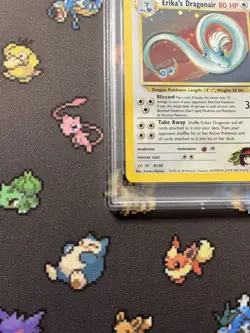 Pokemon Erika’s Dragonair 4/132 Gym Heroes - PSA 8 - New Cert - Image 5