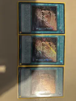 3x AGOV-EN054 WANTED Seeker of Sinful Spoils Secret Rare Yugioh 1st Playset - Image 1