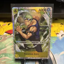 Roronoa Zoro OP15-113 SR Adventure on Kami's Island One Piece TCG EN NM - Image 1