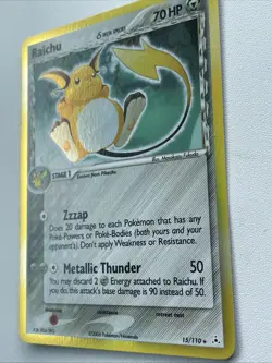 Raichu 15/110 EX Holon Phantoms Delta Reverse Holo Pokemon Card 2006 - Near Mint - Image 2