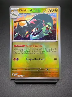 Drakloak 072/131 Masterball Pattern Reverse Holo Pokemon Card - Image 1