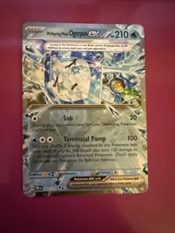 Wellspring Mask Ogerpon EX 027/131 NM/M Prismatic Evolutions Pokemon Card - Image 1