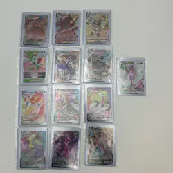 Pokemon Lot of 13 Cards Multi-Colored Used Condition - Image 1