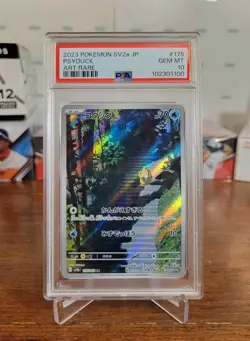 2023 Pokemon SV Card 151 Japanese Psyduck Art Rare # 175/165 PSA 10 Duck TCG 175 - Image 5