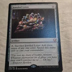 Jeweled Lotus x 1- MTG - NM+ - CMR 319/361 - Mythic Rare Artifact - Never Played - Image 1
