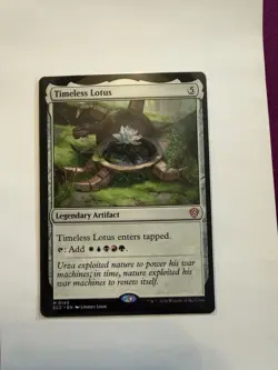 Timeless Lotus Commander: Lorwyn Eclipsed Regular Mythic #143 MTG - Image 1