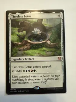 Timeless Lotus Commander: Lorwyn Eclipsed Regular Mythic #143 MTG - Image 2