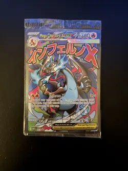 Pokemon Mega Charizard X EX Promo Holo Mega Evolution 023 360 HP Inferno X NM+ - Image 1