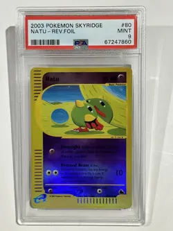 2003 Pokemon Skyridge - Natu Rev.Foil #80 PSA 9 MINT - Image 1