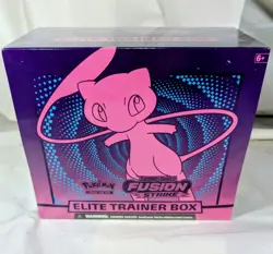 Pokemon Sword And Shield Fusion Strike Elite Trainer Box, New! Sealed! - Image 1